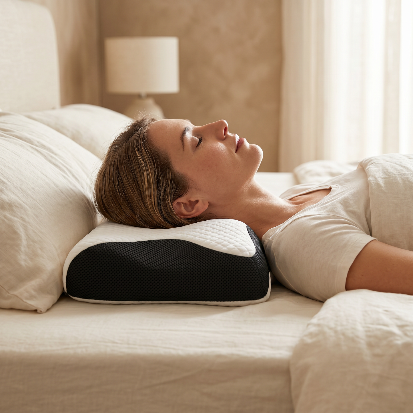 Zvarelo™ – Ergonomisk nakkepute for nakke- og ryggsmerter