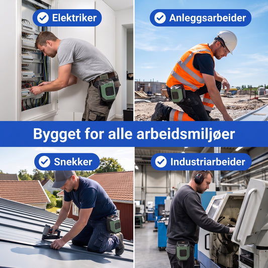 Bygget for alle arbeidsmiljoer