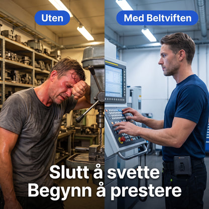 Slutt aa svette begynn aa prestere