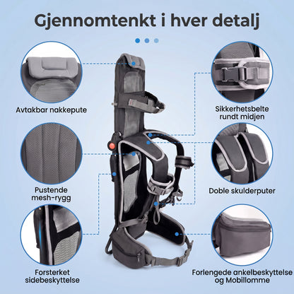 Barnebærer detaljer