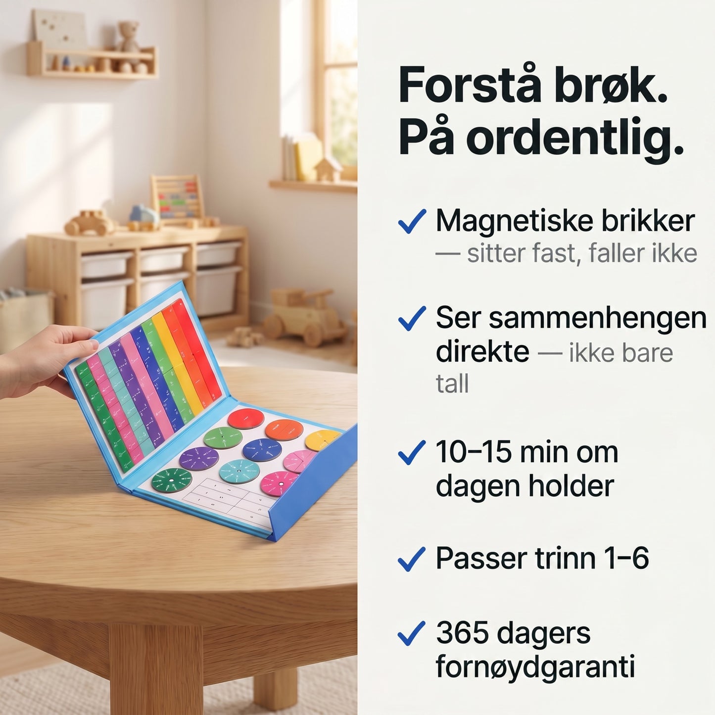Forsta brok pa ordentlig