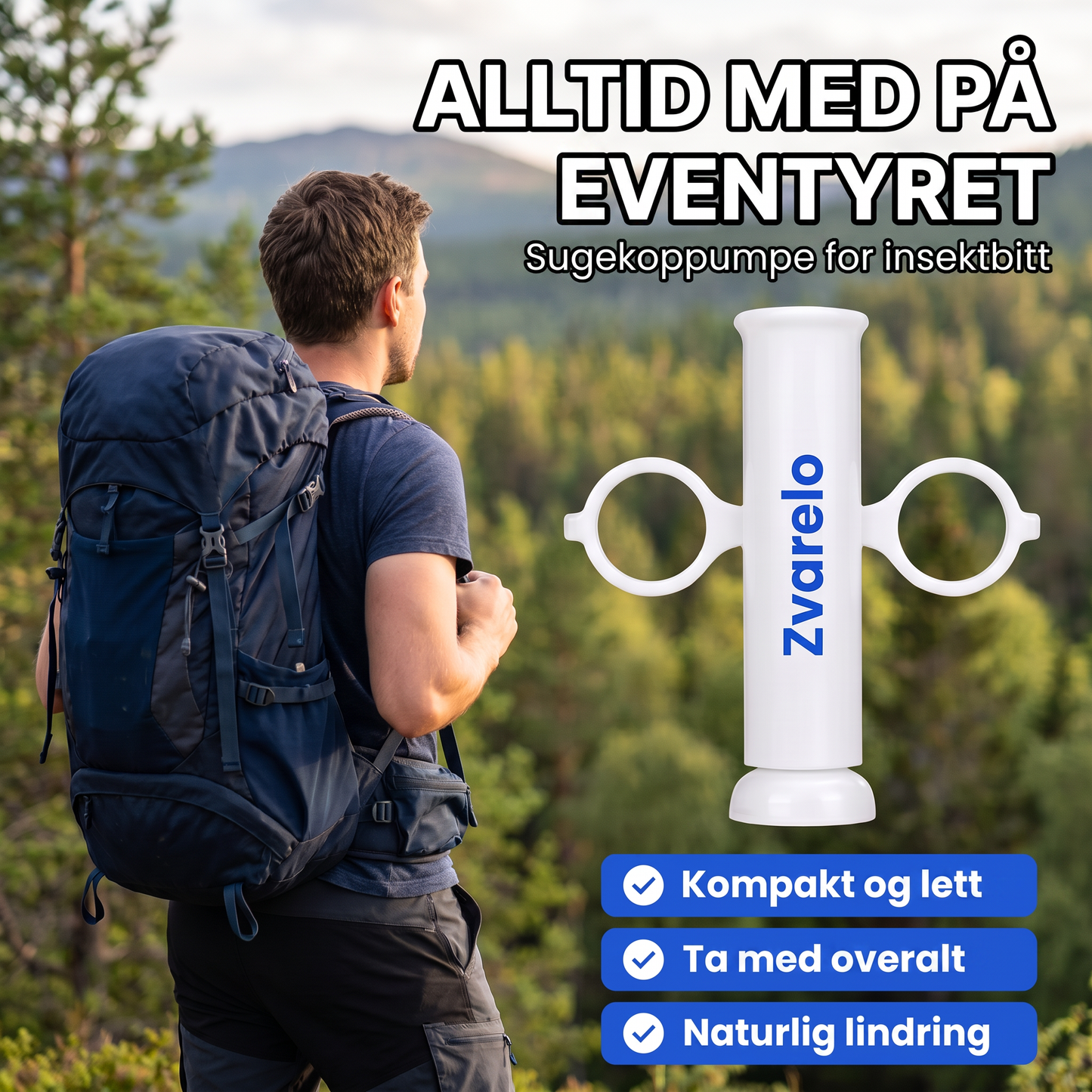Zvarelo — Sugepennen som lindrer kløen fra myggstikk ved kilden