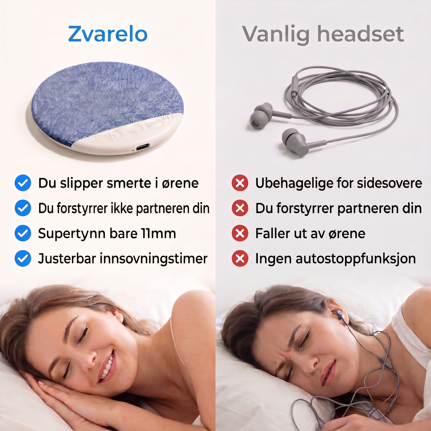 Zvarelo — Putehøyttaleren som lar deg sovne til podkasten din uten å forstyrre partneren
