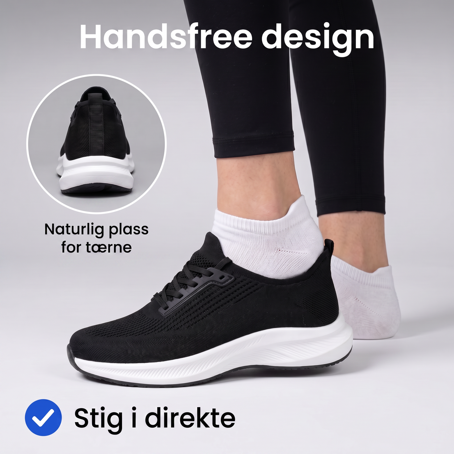 Zvarelo CloudStep — Hallux-vennlige sko med bred tåboks og sømløst indre som lar deg gå hele dagen uten smerte