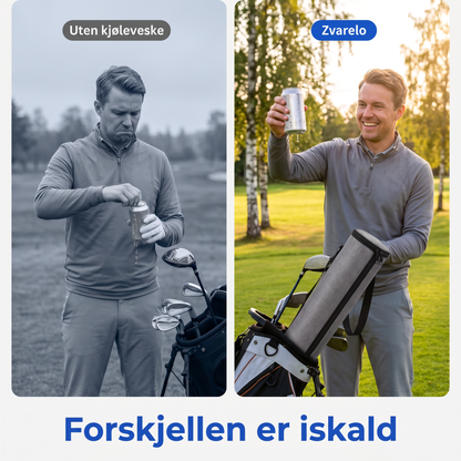 Zvarelo — Golfkjølebagen som holder drikken kald fra første tee til siste putt