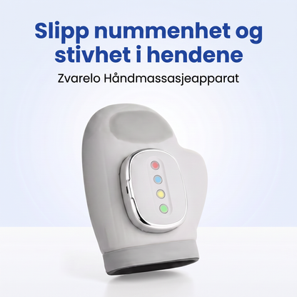 Zvarelo — Håndmassasjeapparatet med luftkompresjon og varme som lindrer stivhet og prikking på 15 minutter om dagen