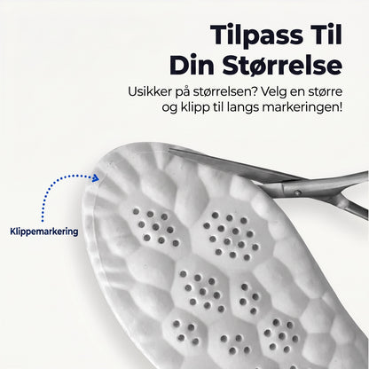 Tilpass til din storrelse