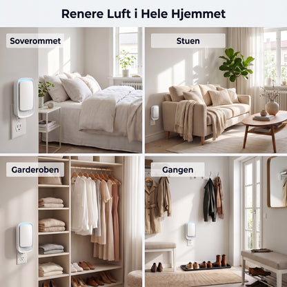 Renere luft i hele hjemmet