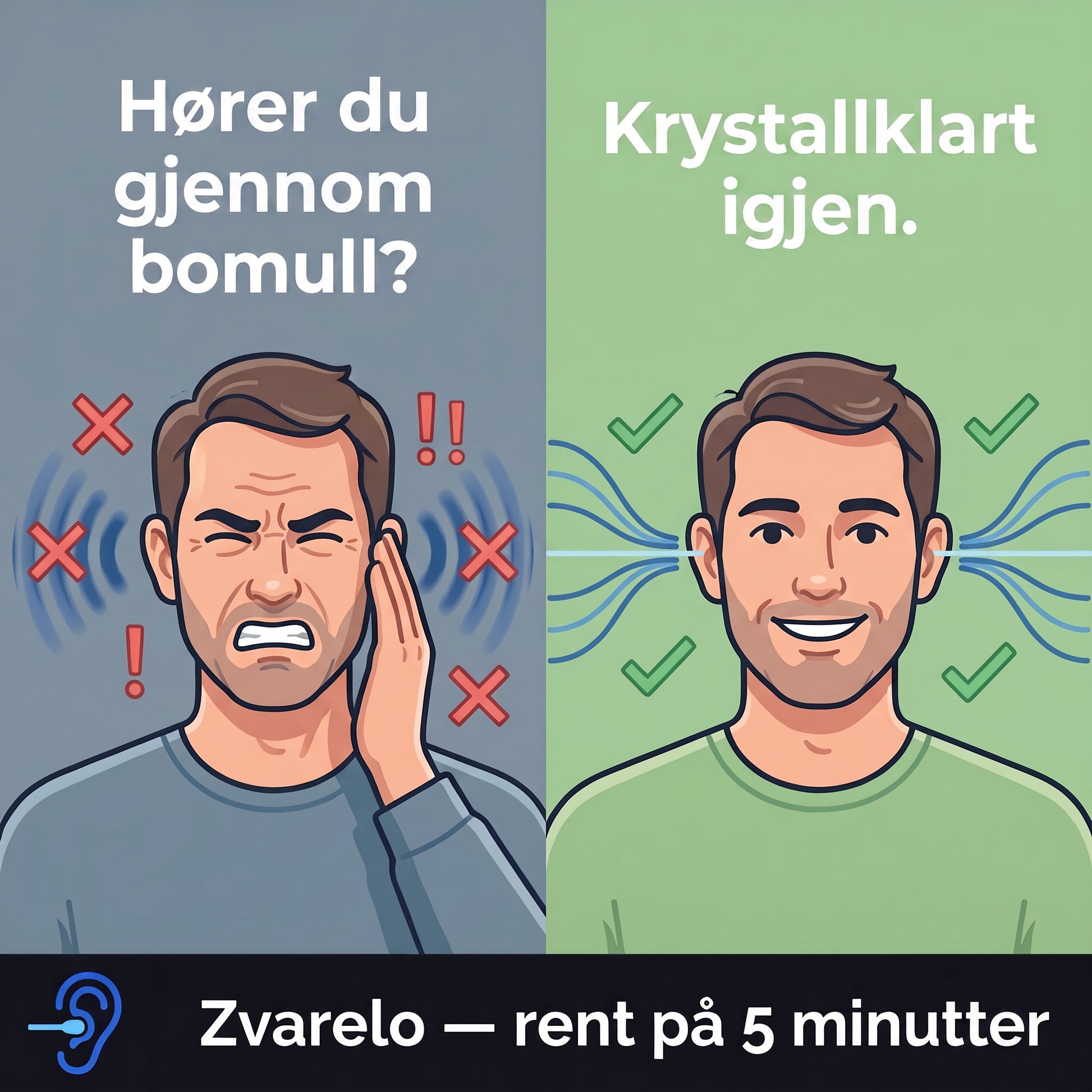 Horer du gjennom bomull