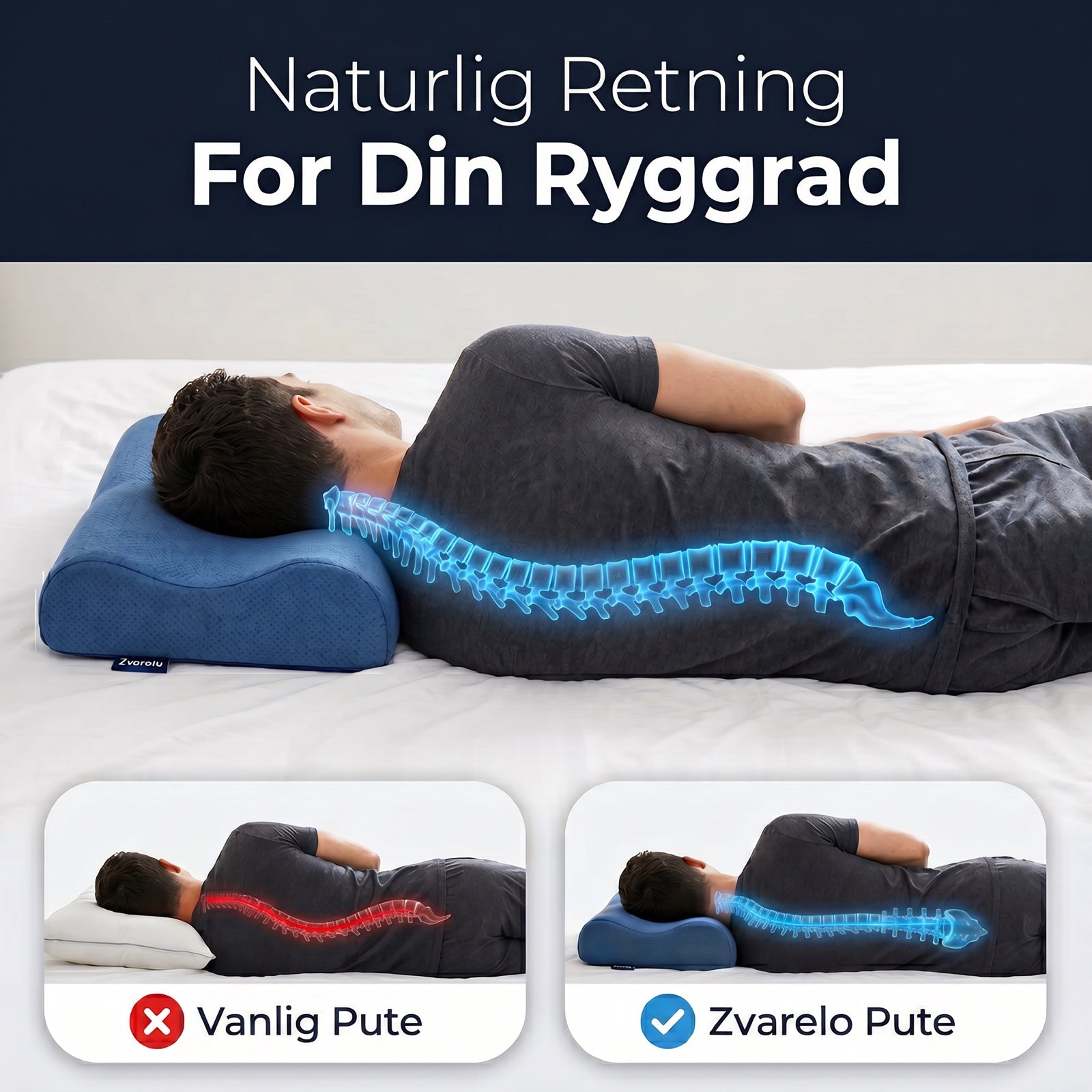 Naturlig retning for ryggraden